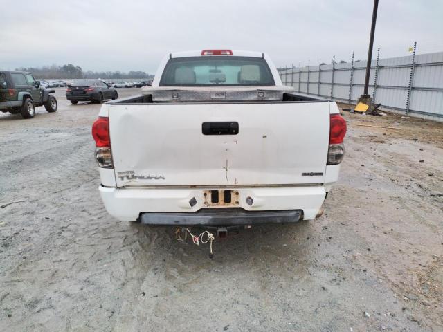 5TFRT54187X007391 - 2007 TOYOTA TUNDRA DOUBLE CAB SR5 WHITE photo 6