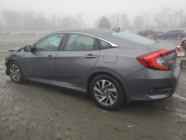 19XFC2F75HE003514 - 2017 HONDA CIVIC EX GRAY photo 2