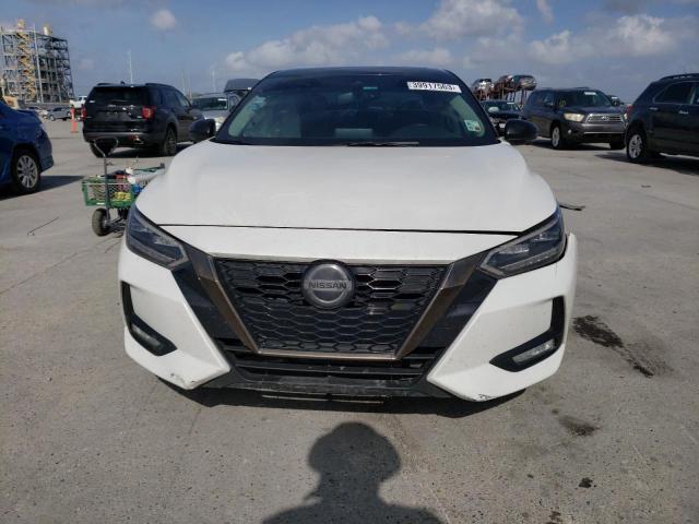 3N1AB8DV9MY269437 - 2021 NISSAN SENTRA SR WHITE photo 5