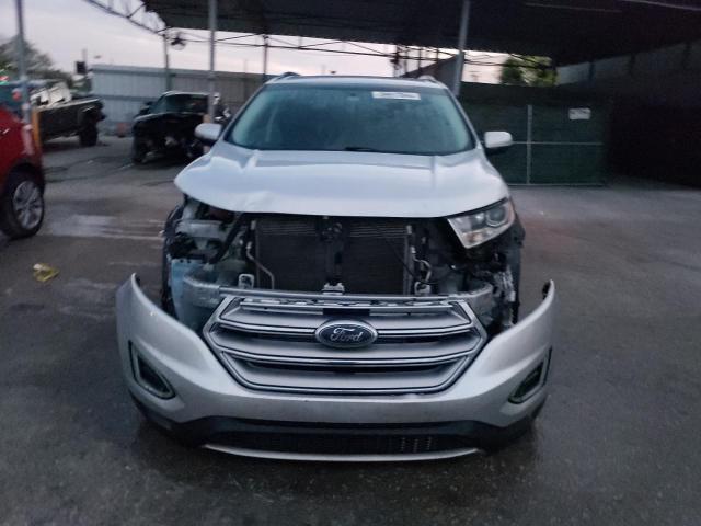 2FMTK3J90FBC29500 - 2015 FORD EDGE SEL SILVER photo 5