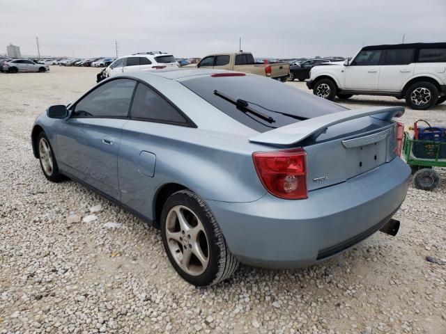 JTDDY32T230068162 - 2003 TOYOTA CELICA GT-S BLUE photo 2