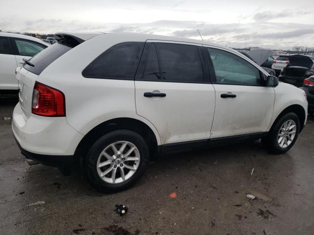 2FMDK3GC7DBE09609 - 2013 FORD EDGE SE WHITE photo 3