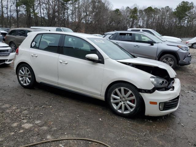 WVWHV7AJ4DW129978 - 2013 VOLKSWAGEN GTI WHITE photo 4