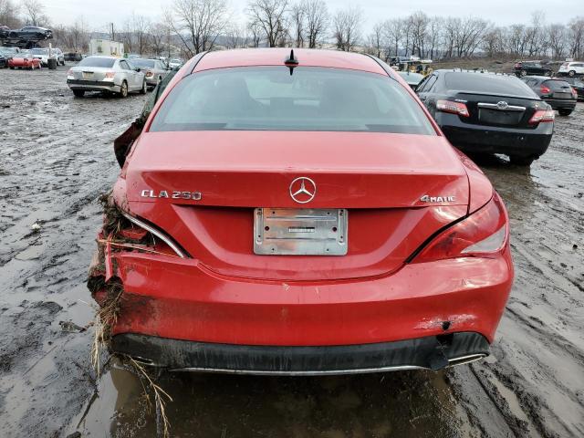 WDDSJ4GB5KN763230 - 2019 MERCEDES-BENZ CLA 250 4MATIC RED photo 6