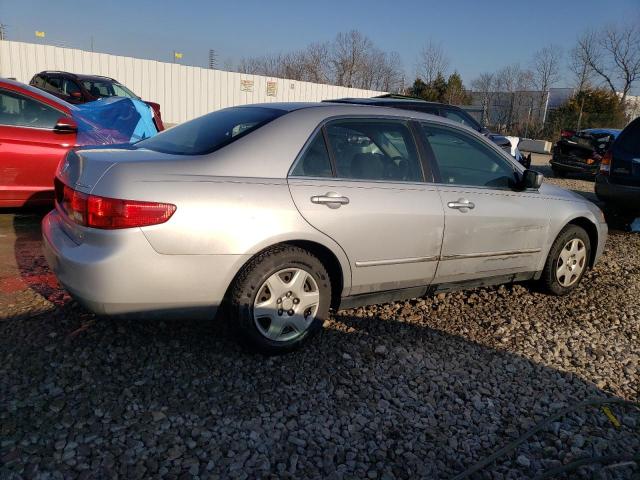 1HGCM56475A156399 - 2005 HONDA ACCORD LX SILVER photo 3