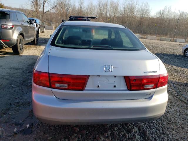 1HGCM56475A156399 - 2005 HONDA ACCORD LX SILVER photo 6