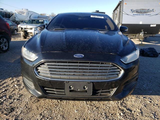 3FA6P0HD0ER135814 - 2014 FORD FUSION SE BLACK photo 5