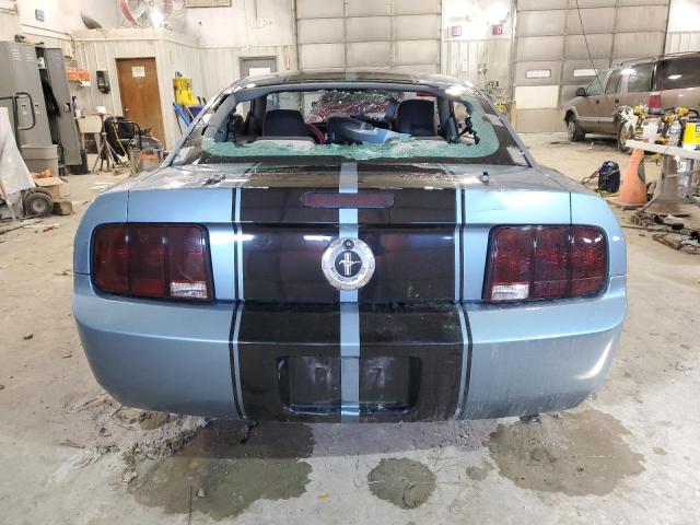 1ZVFT80N855171193 - 2005 FORD MUSTANG BLUE photo 6