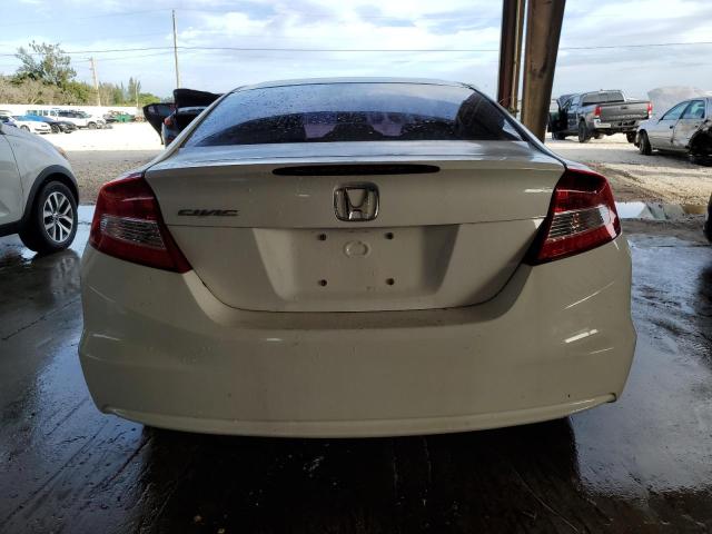 2HGFG3B87CH516268 - 2012 HONDA CIVIC EX WHITE photo 6