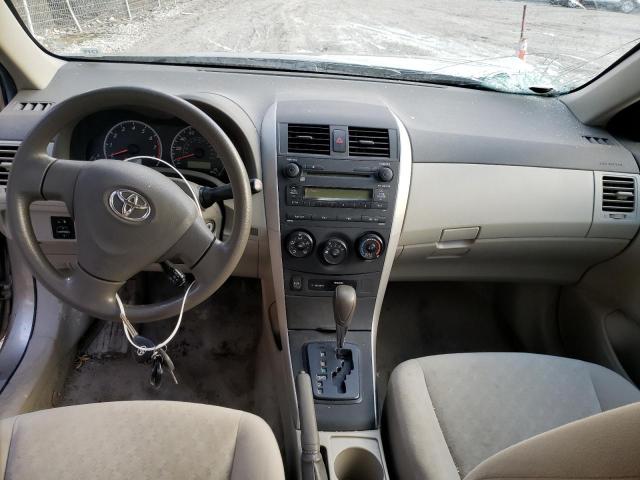 1NXBU40E59Z093146 - 2009 TOYOTA COROLLA BASE GOLD photo 8