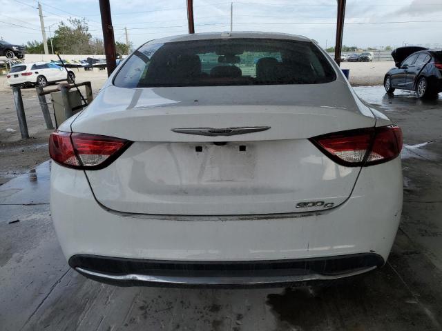 1C3CCCCB3FN719794 - 2015 CHRYSLER 200 C WHITE photo 6