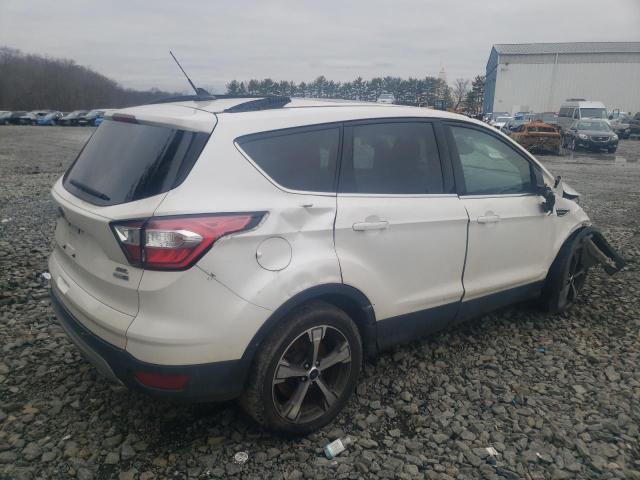 1FMCU9HD0JUC24727 - 2018 FORD ESCAPE SEL WHITE photo 3