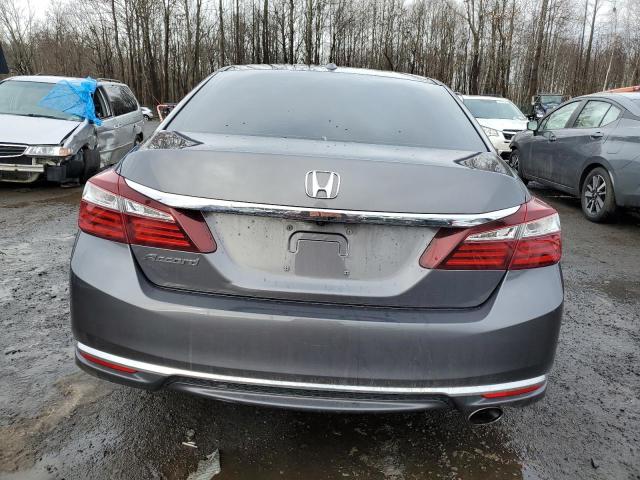 1HGCR2F79HA068677 - 2017 HONDA ACCORD EX GRAY photo 6