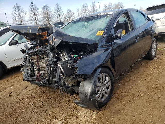 KNAFU4A23C5631027 - 2012 KIA FORTE EX BLACK photo 1