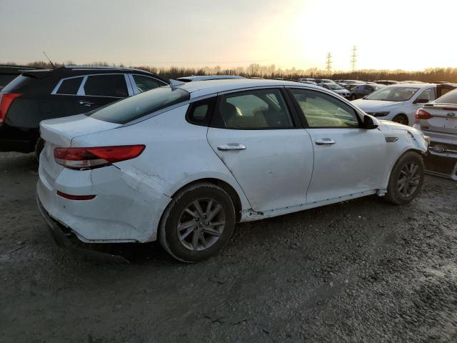 5XXGT4L37KG343845 - 2019 KIA OPTIMA LX WHITE photo 3