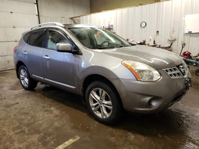 JN8AS5MV5CW713905 - 2012 NISSAN ROGUE S GRAY photo 4