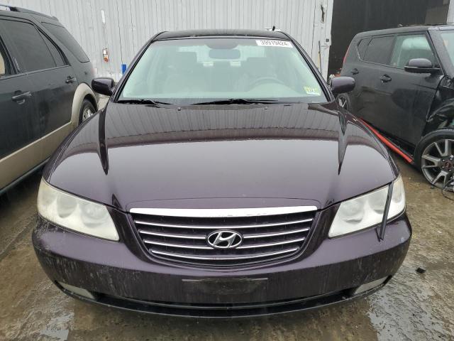 KMHFC46F26A136570 - 2006 HYUNDAI AZERA SE PURPLE photo 5