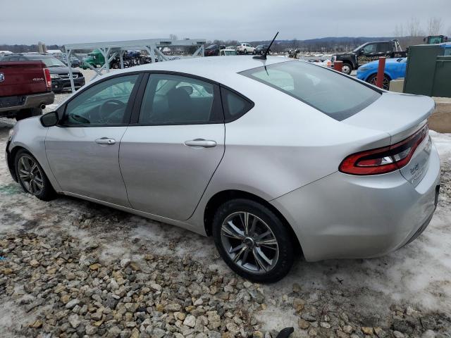 1C3CDFAH6DD233361 - 2013 DODGE DART SE SILVER photo 2