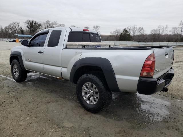 5TEUU42N47Z425351 - 2007 TOYOTA TACOMA ACCESS CAB ვერცხლისფერი ფოტო 2