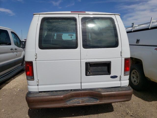 1FTNE1EW8DDA04838 - 2013 FORD ECONOLINE E150 VAN WHITE photo 6