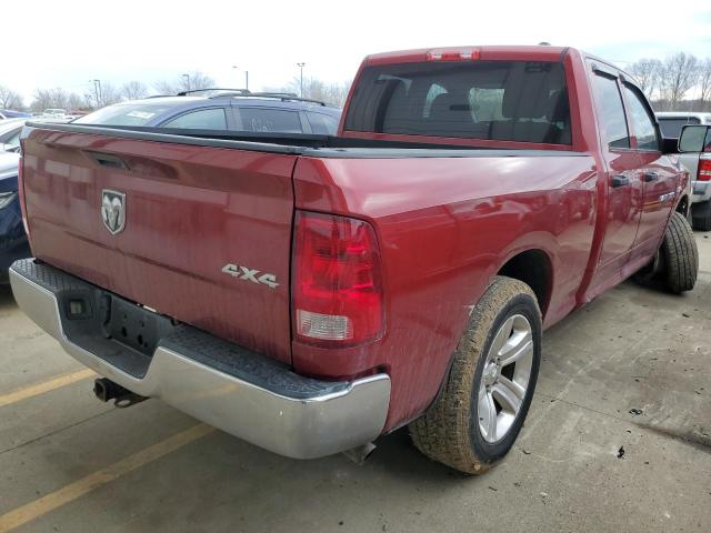 1C6RD7FT0CS337841 - 2012 DODGE RAM 1500 ST RED photo 3