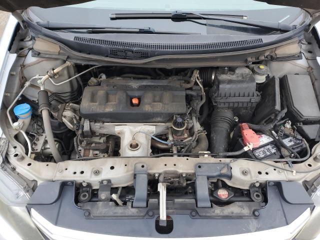 2HGFB2F50CH595887 - 2012 HONDA CIVIC LX SILVER photo 11