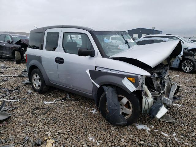 5J6YH28563L013128 - 2003 HONDA ELEMENT EX SILVER photo 4