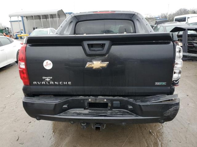 3GNVKFE01AG266420 - 2010 CHEVROLET AVALANCHE LT BLACK photo 6