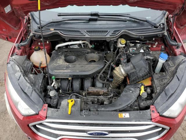 MAJ6S3GL6KC302826 - 2019 FORD ECOSPORT SE 红色 照片 12