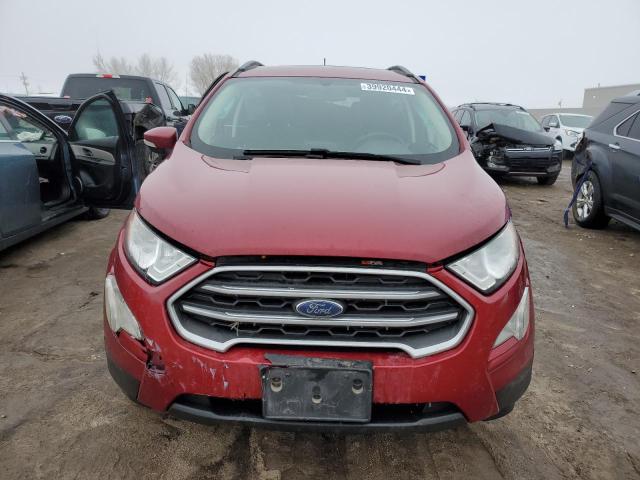 MAJ6S3GL6KC302826 - 2019 FORD ECOSPORT SE 红色 照片 5