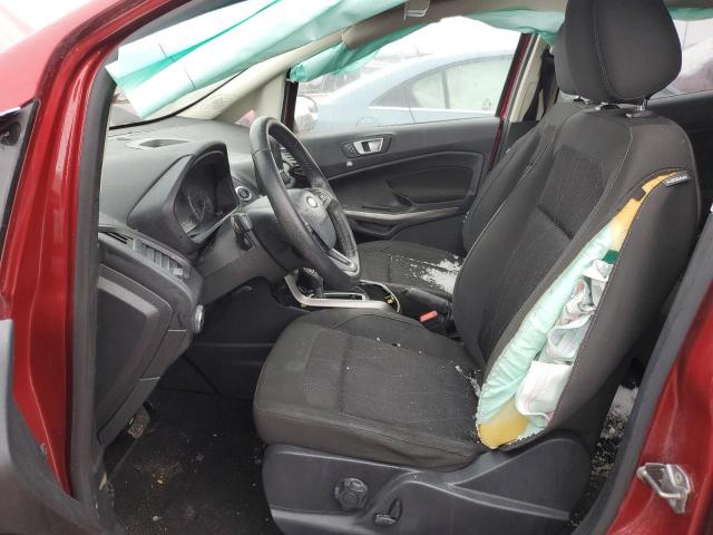 MAJ6S3GL6KC302826 - 2019 FORD ECOSPORT SE 红色 照片 7