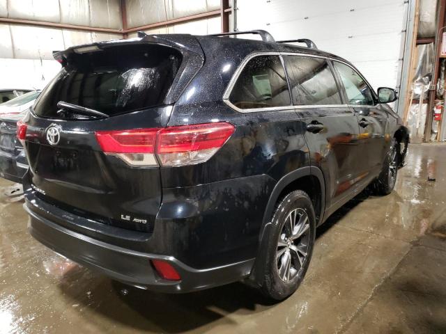 5TDBZRFH7JS807033 - 2018 TOYOTA HIGHLANDER LE BLACK photo 3