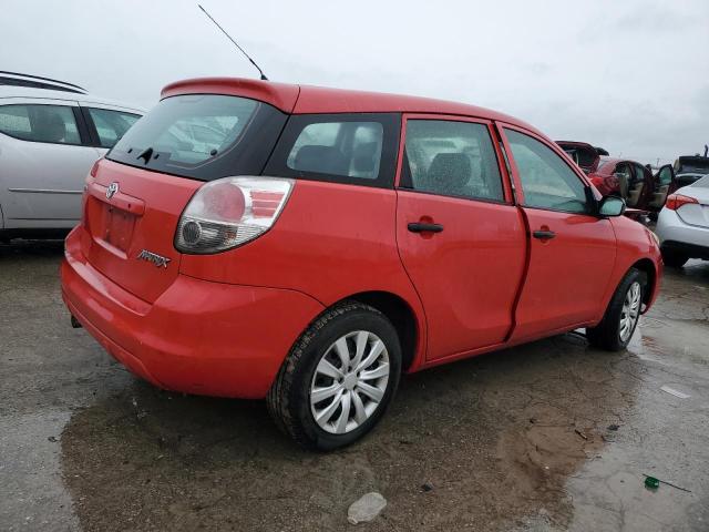 2T1KR32E36C575684 - 2006 TOYOTA COROLLA MA XR RED photo 3