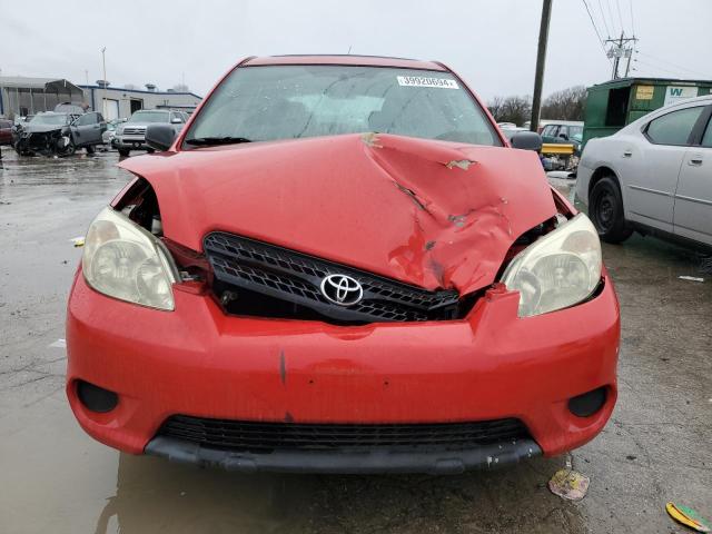 2T1KR32E36C575684 - 2006 TOYOTA COROLLA MA XR RED photo 5