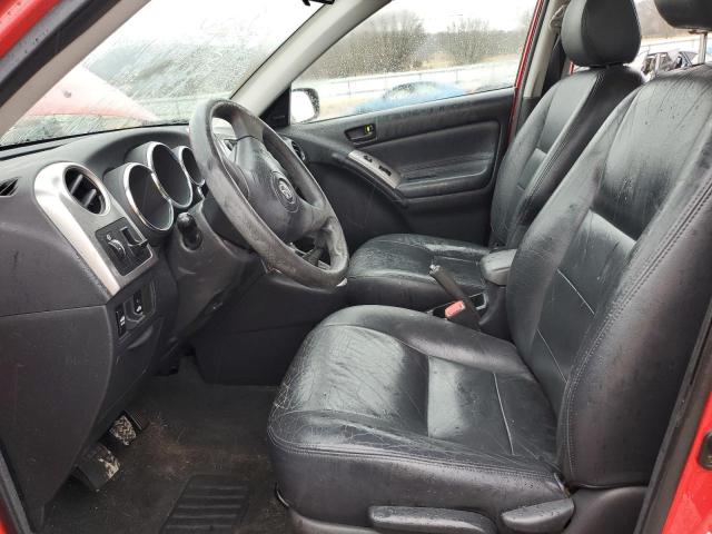 2T1KR32E36C575684 - 2006 TOYOTA COROLLA MA XR RED photo 7