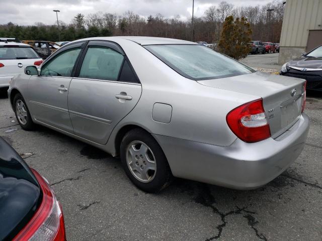 4T1BF32K72U007722 - 2002 TOYOTA CAMRY LE GRAY photo 2