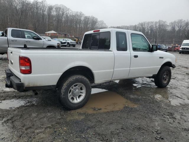 1FTKR4ED1BPA50269 - 2011 FORD RANGER SUPER CAB WHITE photo 3