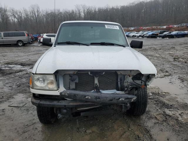 1FTKR4ED1BPA50269 - 2011 FORD RANGER SUPER CAB WHITE photo 5