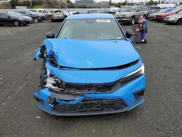 19XFL2H84NE007796 - 2022 HONDA CIVIC SPORT 蓝色 照片 5