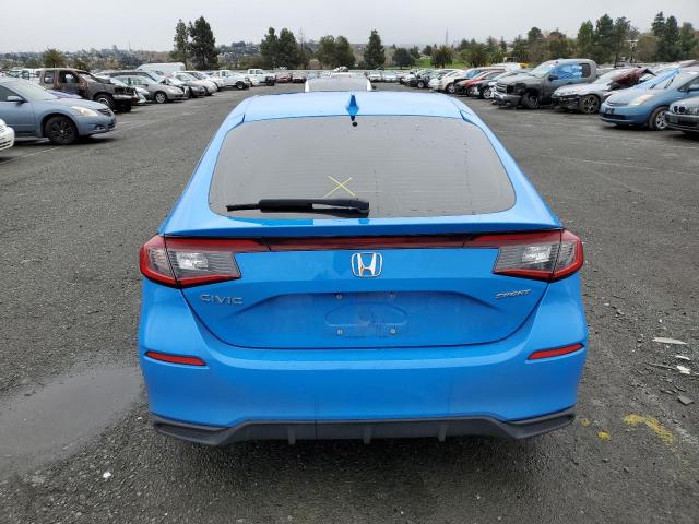 19XFL2H84NE007796 - 2022 HONDA CIVIC SPORT 蓝色 照片 6