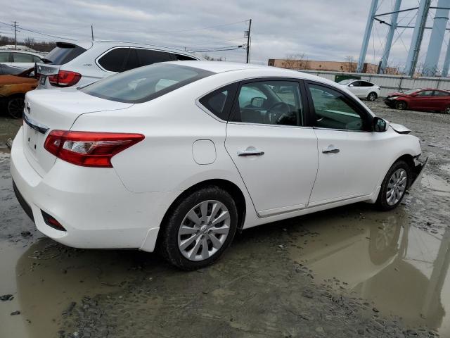 3N1AB7AP2HY358143 - 2017 NISSAN SENTRA S WHITE photo 3