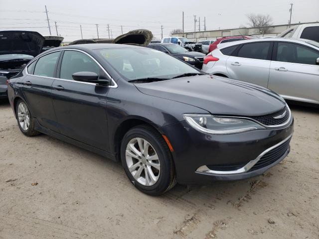 1C3CCCAB9FN607214 - 2015 CHRYSLER 200 LIMITED GRAY photo 4