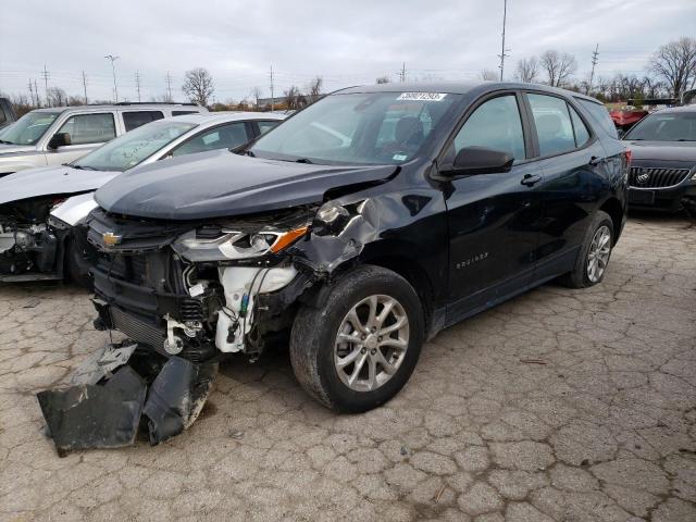 2GNAX5EV8L6147798 - 2020 CHEVROLET EQUINOX BLACK photo 1