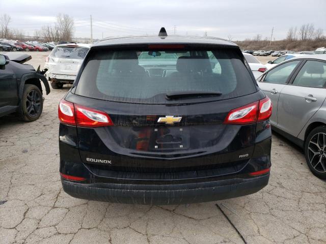 2GNAX5EV8L6147798 - 2020 CHEVROLET EQUINOX BLACK photo 6