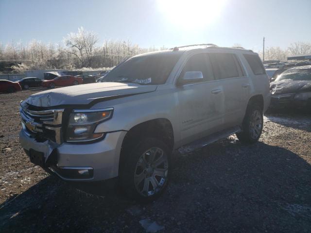 1GNSCCKC6FR213006 - 2015 CHEVROLET TAHOE C1500 LTZ SILVER photo 1