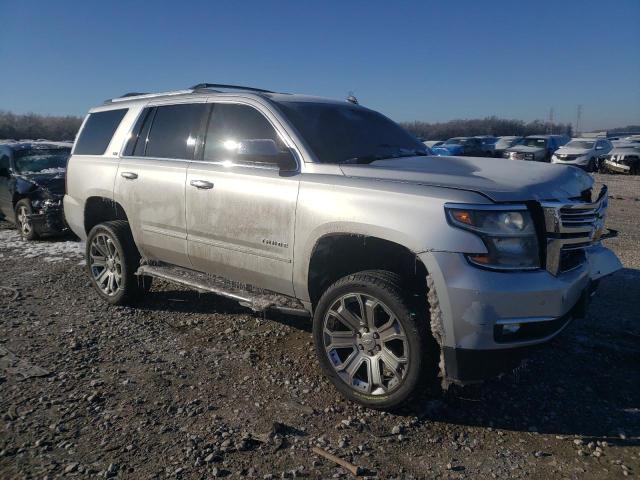 1GNSCCKC6FR213006 - 2015 CHEVROLET TAHOE C1500 LTZ SILVER photo 4