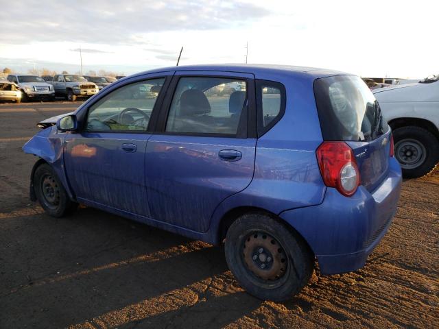 KL1TD66EX9B389018 - 2009 CHEVROLET AVEO LS 蓝色 照片 2