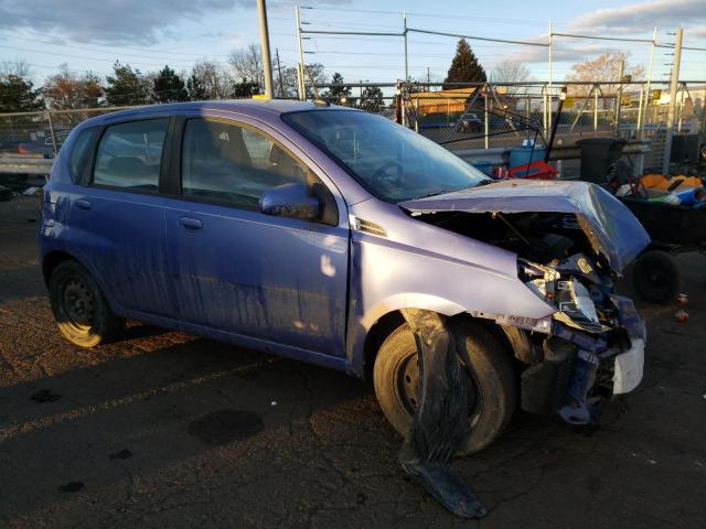 KL1TD66EX9B389018 - 2009 CHEVROLET AVEO LS 蓝色 照片 4