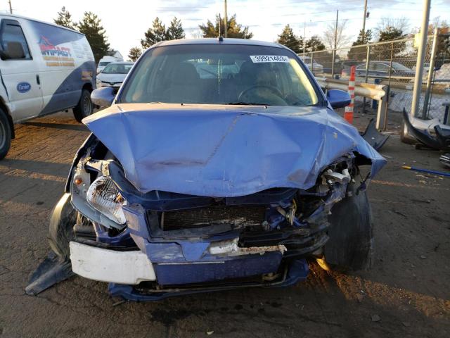 KL1TD66EX9B389018 - 2009 CHEVROLET AVEO LS 蓝色 照片 5