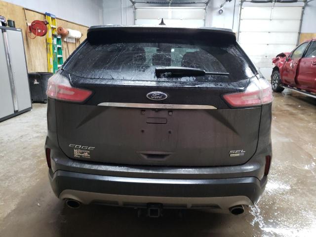 2FMPK4J96KBB61026 - 2019 FORD EDGE SEL CHARCOAL photo 6